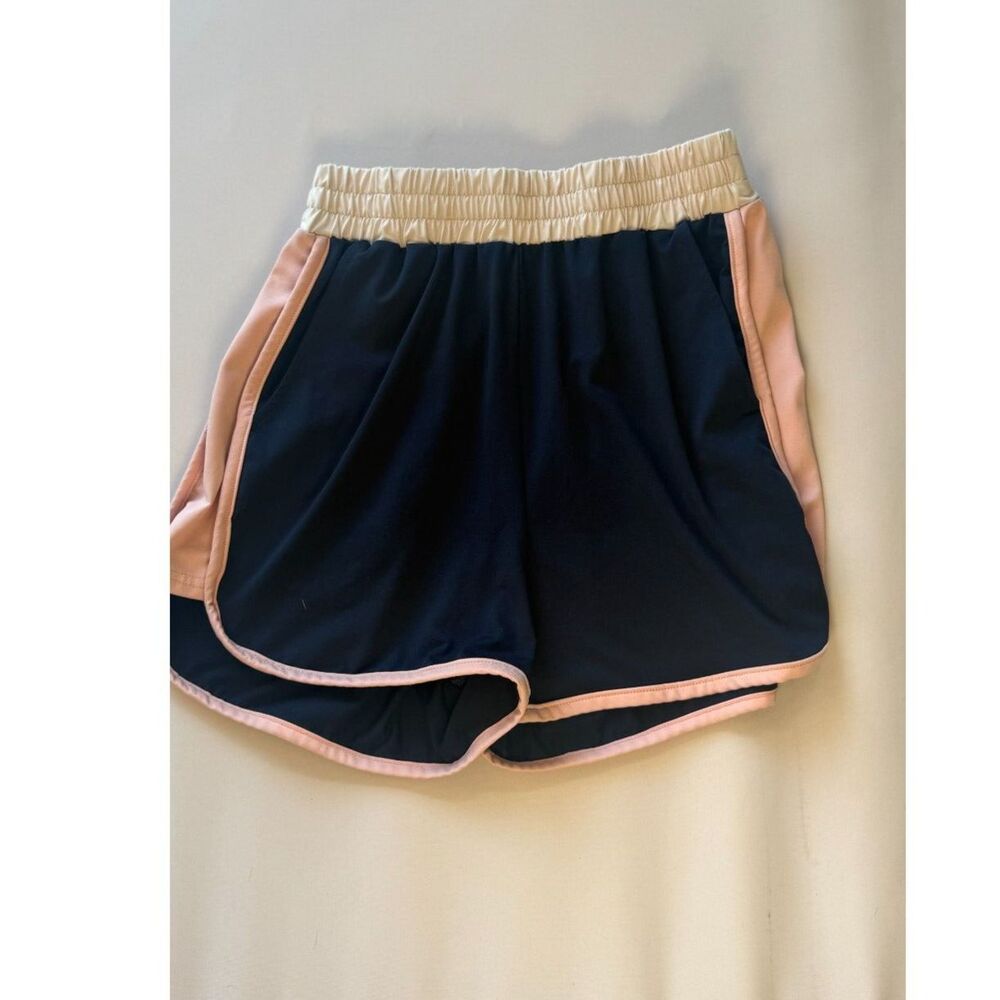 Navy and Light Pink Shorts